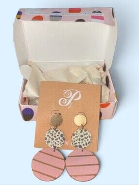 New With Gift Box And Bag, Plunder Earrings
